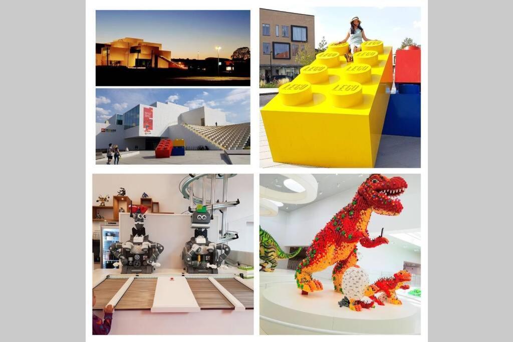 300 Meter Walk To Lego House - Door 9 Apartman Billund Kültér fotó